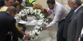 رئيس بلدية النبطية الدكتور كحيل يضع اكليلا من الورد على ضريح محمد بك الفضل