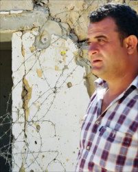 رجائي ابو همين في ساحة التعذيب