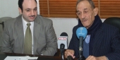 الممثل المقيم للصندوق الكويتي للتنمية الاقتصادية العربية المهندس نواف الدبوس  مجتمعاً مع رؤساء بلديات الإتحاد