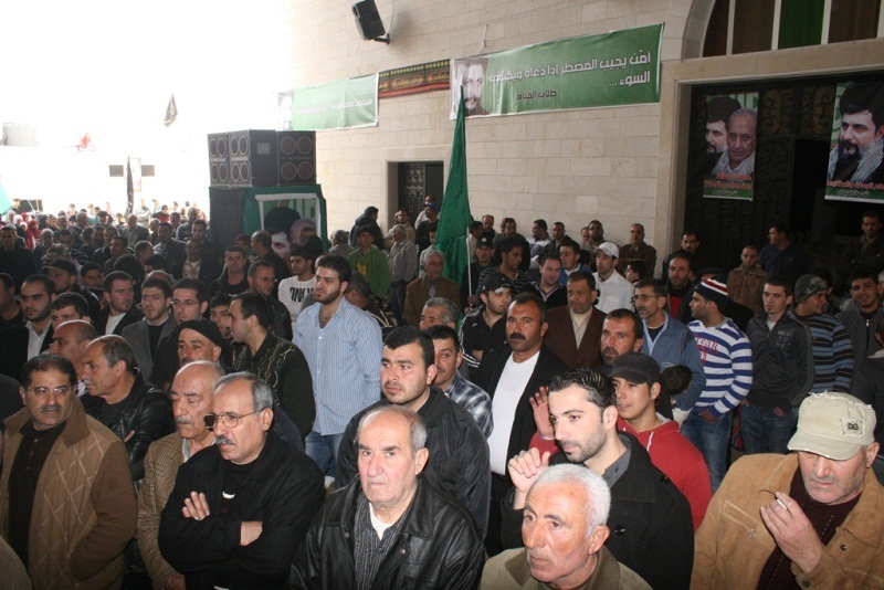 حشد خيامي لبى دعوة الإعتصام