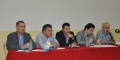 المحاضرون والحضور في ندوة الجرائم واثرها الاجتماعي في النبطية