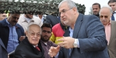 الجنوب المقاوم يستقبل الرئيس سليم الحص - رئيس حكومة التحرير