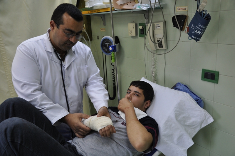 الجريح محمد عواد