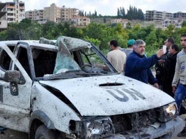 ستة جرحى في انفجار استهدف كتيبة فرنسية في اليونيفيل في جنوب لبنان