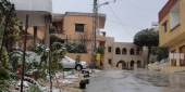 بيت أهل الكاتبة في آخر الصورة (إلى اليسار أيضاً)