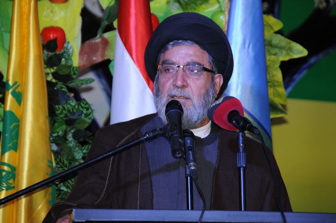 السيد ابراهيم أمين السيد متحدثا