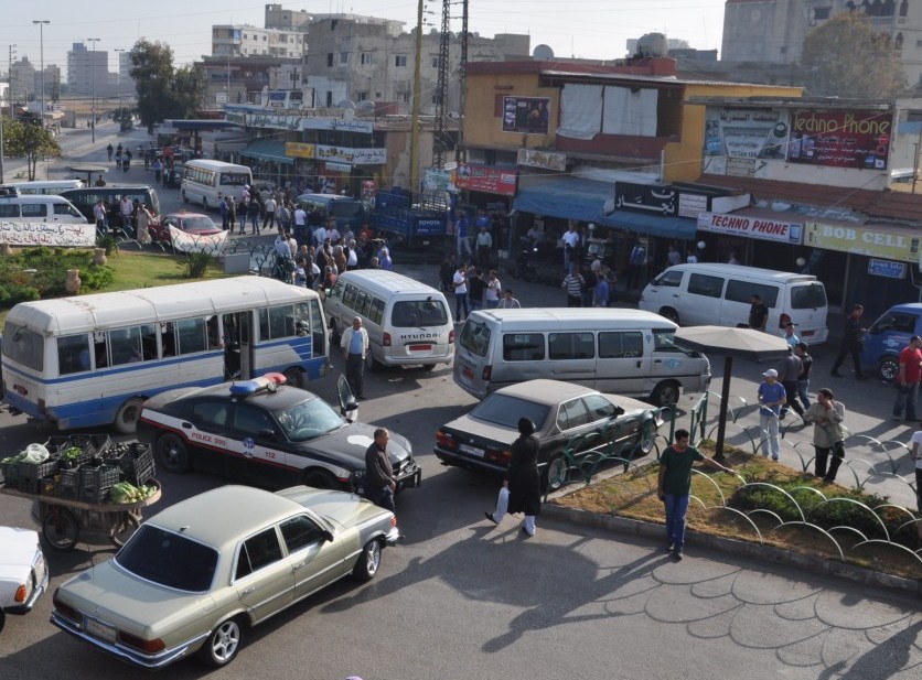 اضراب السائقين العموميين في صور