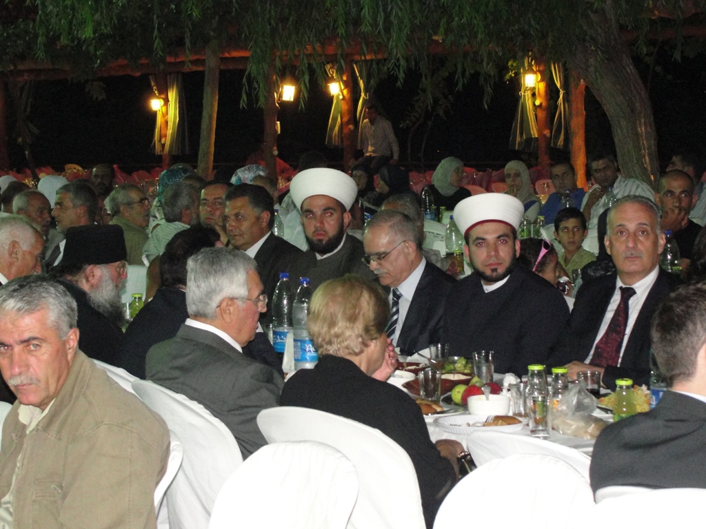 حفل إفطار لهيئة أبناء العرقوب في الحاصباني - تموز 2012