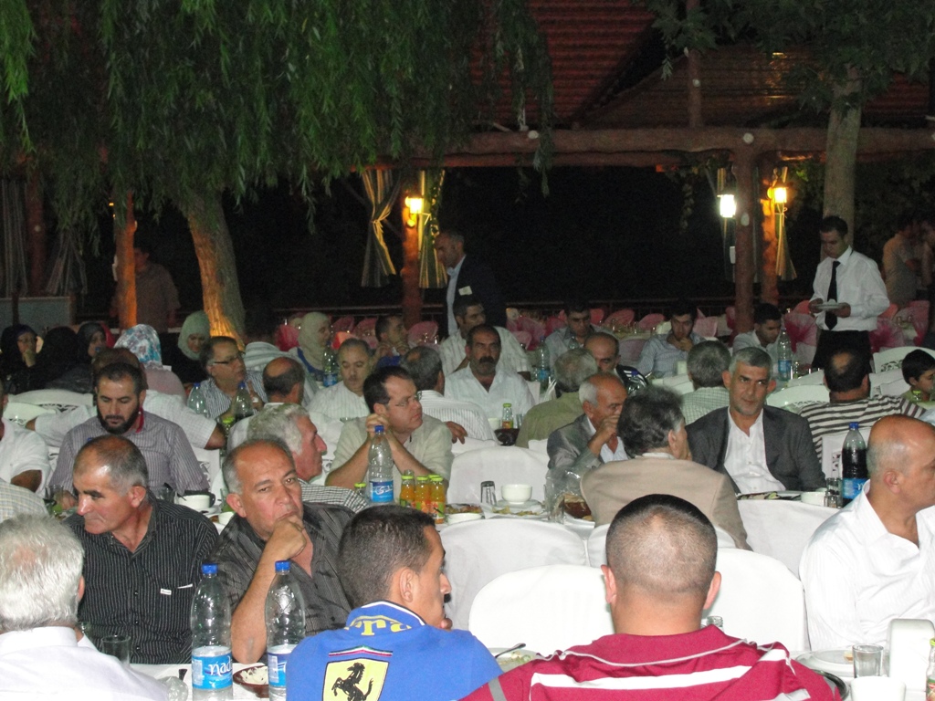حفل إفطار لهيئة أبناء العرقوب في الحاصباني - تموز 2012