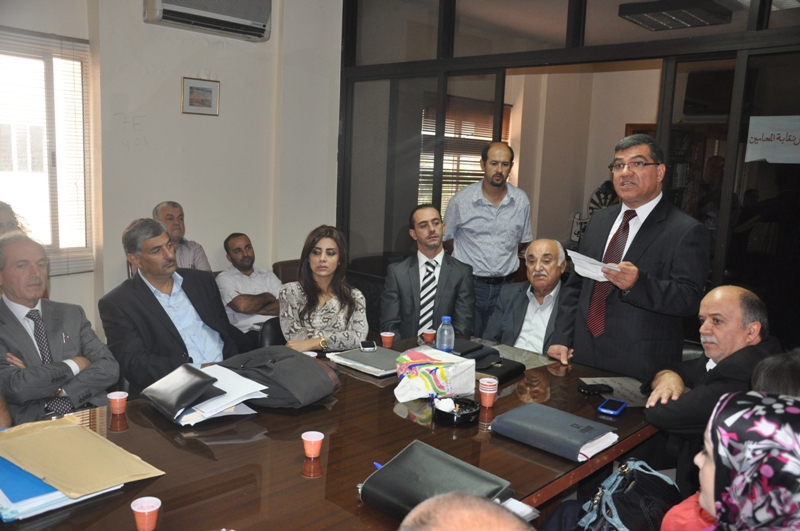 محامو النبطية امتنعوا عن حضور جلسات المحاكم مطالبين بموظف منتدب لاستيفاء رسوم المعاملات اليومية