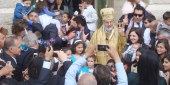 قداس احد الشعانين في كاتدرائية القديس بطرس في مرجعيون