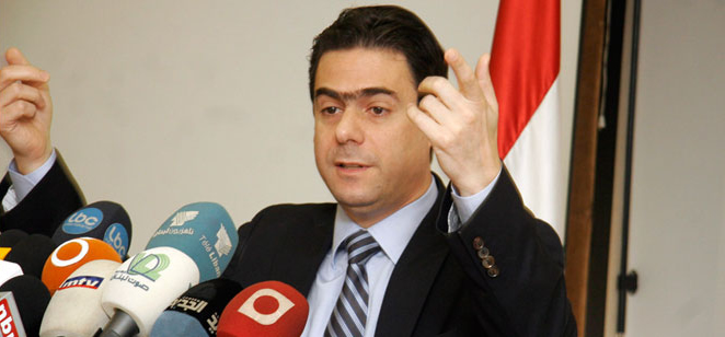 وزير الاتصالات نقولا صحناوي