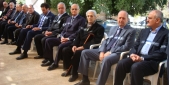 الوزير خليل متحدثا في احتفال تأبيني في بلاط