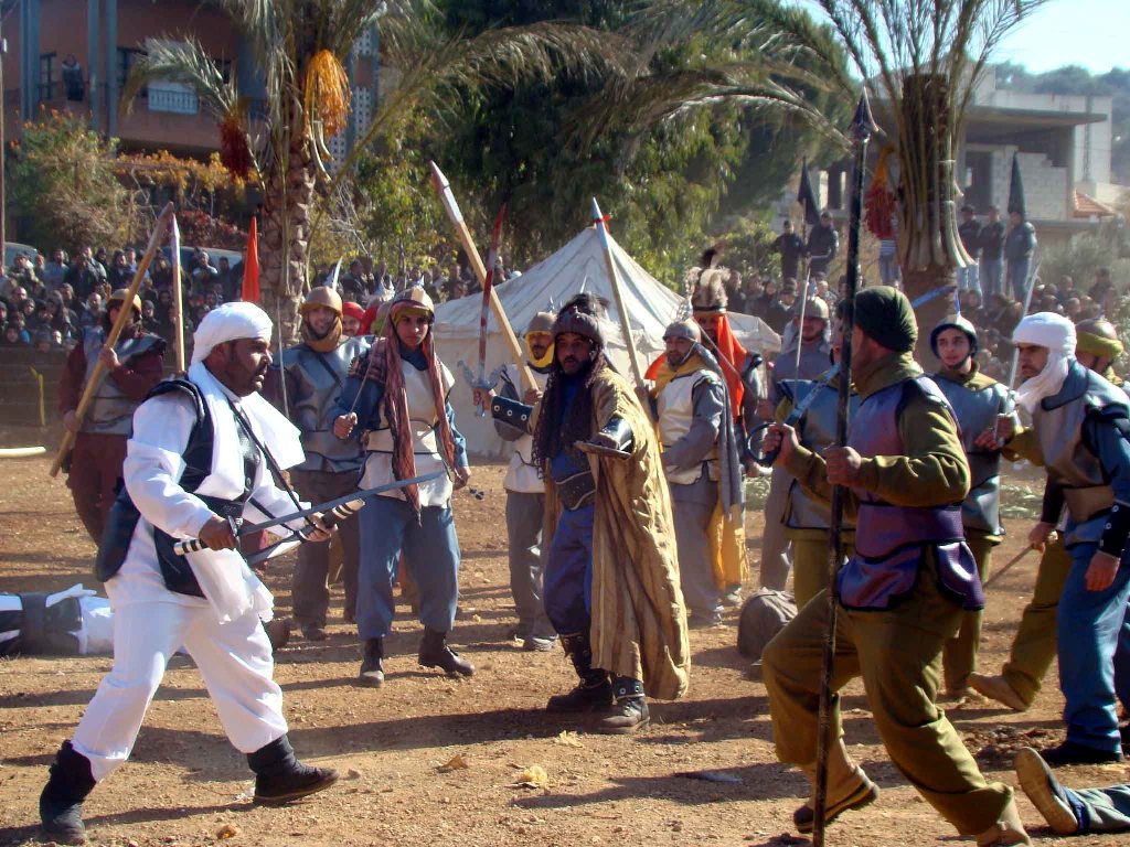واقعة الطف.. مسرحية عاشورائية  في كفركلا  6-12-2011 - أرشيف