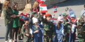 تشكيل الارزة في مدرسةالقليعة للراهبات