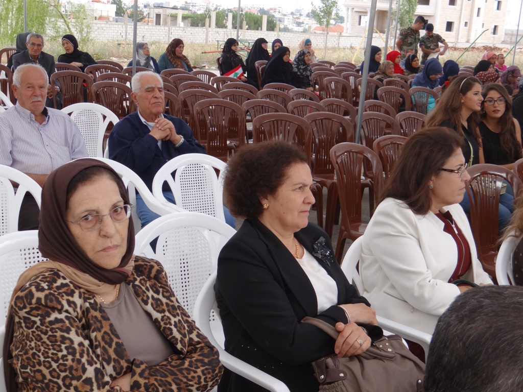 من الحفل الموسيقي الذي أحيته فرقة موسيقى الجيش اللبناني في نادي الخيام 