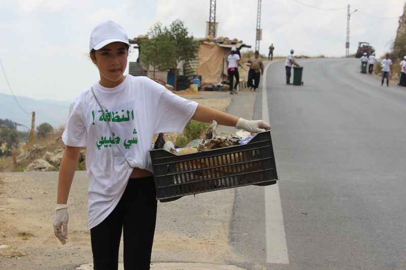 "النظافة!! شي طبيعي" عنوان الحملة التي شهدها سهل الميذنة كفررمان بمشاكرة كافة الاندية والجمعيات