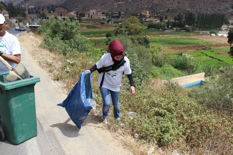 "النظافة!! شي طبيعي" عنوان الحملة التي شهدها سهل الميذنة كفررمان بمشاكرة كافة الاندية والجمعيات