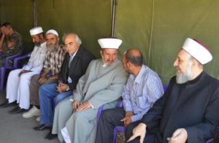 وفد من دار الفتوى يعزى عائلة الشهيد مدلج المفتي صلح: وطننا عصي على الفتن
