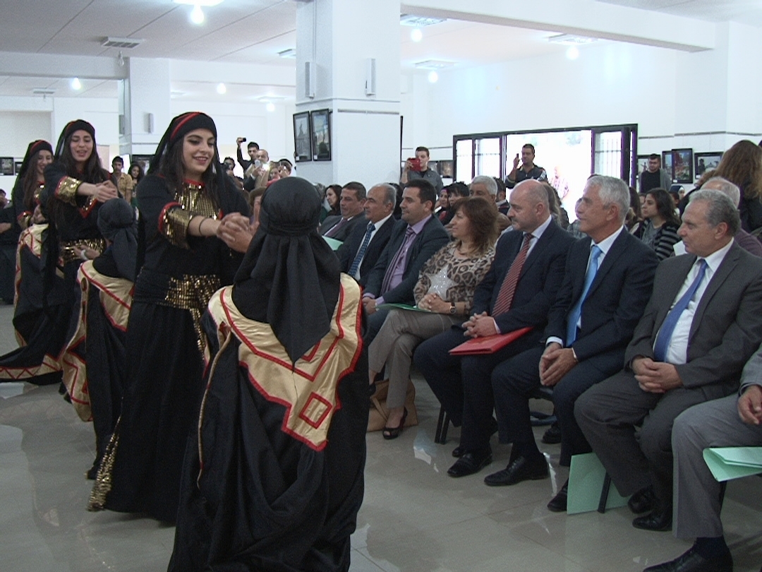 لوحة راقصة من طلاب مدرسة حاصبيا نالت إعجاب الحضور