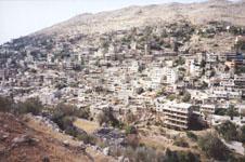  منظر عام لبلدة شبعا