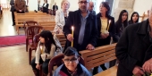 هلموا خذوا نوراً من النور الذي لا يغرب  - صورة مايا العشي – مرجعيون