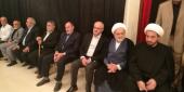 الامين توفيق مهنا في مقدم الحضور