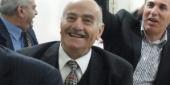 أبو ابراهيم  محمد ابراهيم حجازي خلال إحدى الندوات في الخيام