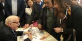 المشاركون في حفل توقيع كتاب جديدة مرجعيون في الذاكرة للمؤلف فواز الخوري