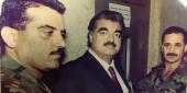 صاحب الصورة، صهر بلدة الخيام، جمال السعيدي متوسطاً زوجته سمر عواضة وكريمتهما ديما