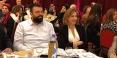 الأمين العام لتيار المستقبل، أحمد الحريري والمرشحة ديما جمالي