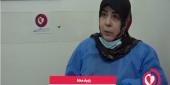 زهراء عطوي، عاملة إجتماعية في المركز