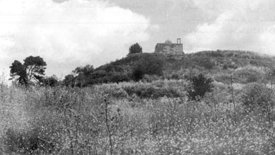 الكنيسة هي كل ما سلم من التدمير عام 1951
