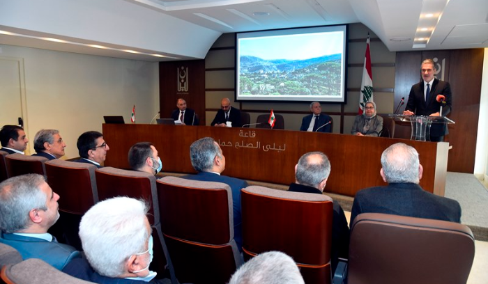 الاحتفال في مبنى وزارة السياحة - قاعة ليلى الصلح حمادة، برعاية وزير السياحة المهندس وليد نصار وحضوره،