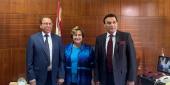جمعيات المودعين، برئاسة وزير المهجرين الدكتور عصام شرف الدين في مكتب رئيسة هيئة القضايا والتشريع القاضية هيلانة إسكندر في وزارة العدل