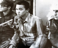 خلال خضوعه للمحاكمة في اسرائيل عام 1972