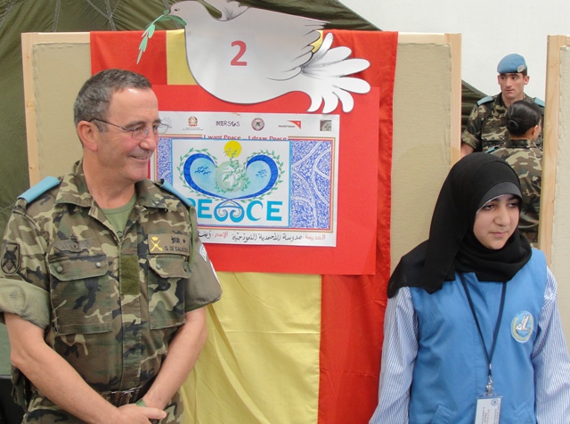 زينة محمد شهلا، من مدرسة الأحمدية، جاءت في المرتبة الثانية