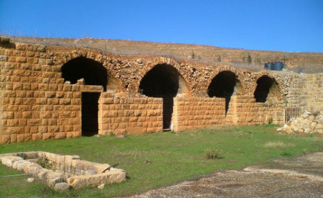جانب آخر من دير القديسة حنّة في القليعة